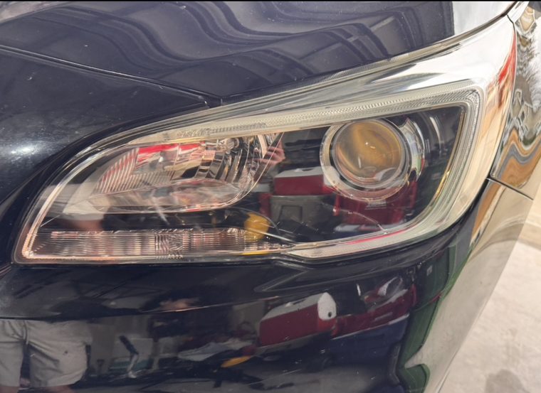 The same Buick headlight clear